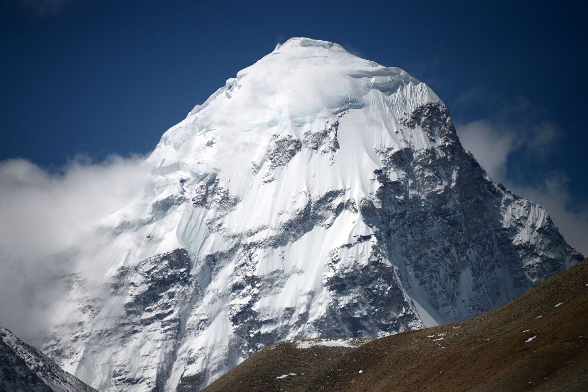 12 Pumori North Face Close Up From The Trail At The Beginning Of The East Rongbuk Valley To Mount Everest North Face Intermediate Camp In Tibet